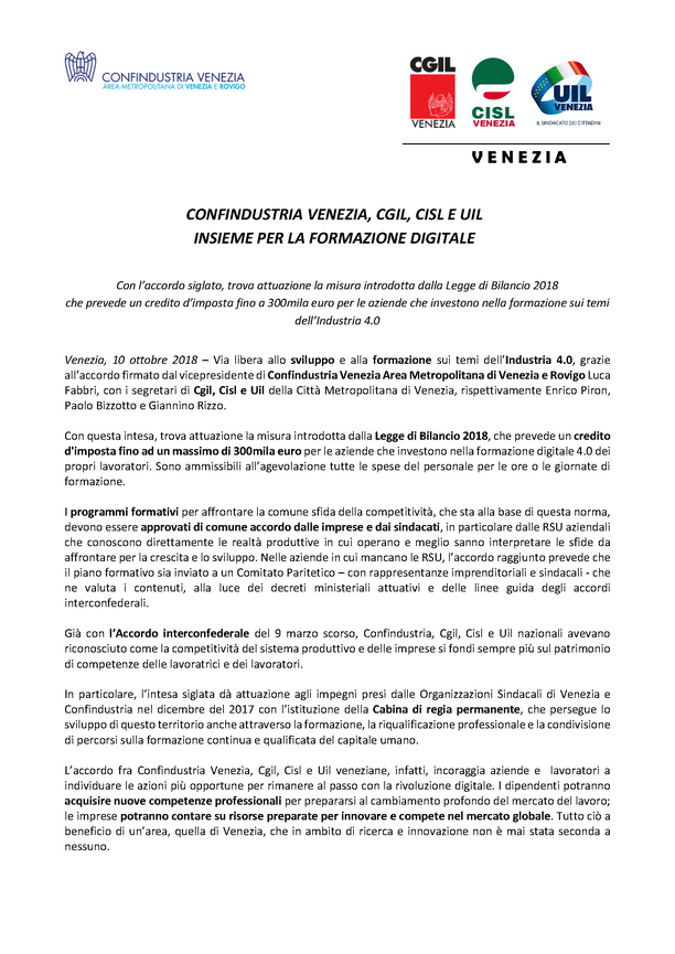 Cs Accordo Industria 4.0
