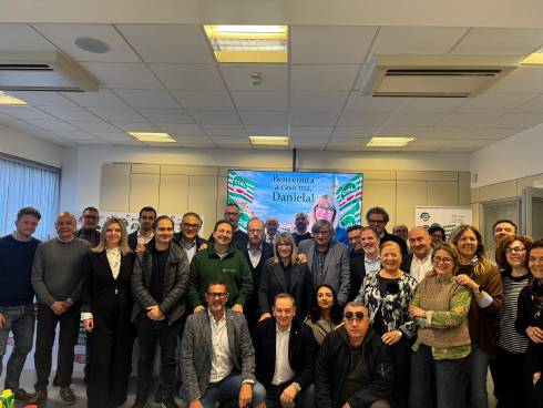 DANIELA FUMAROLA IN VISITA ALLA SEDE DELLA UST CISL DI VENEZIA