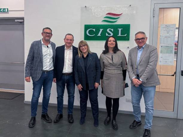 foto segreteria cisl di venezia con daniela fumarola (foto)